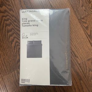 King size IKEA duvet cover set